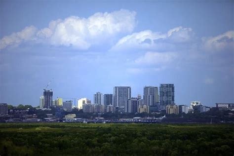 Skyline of Darwin city Our beautiful Wall Art and Photo Gifts include ...