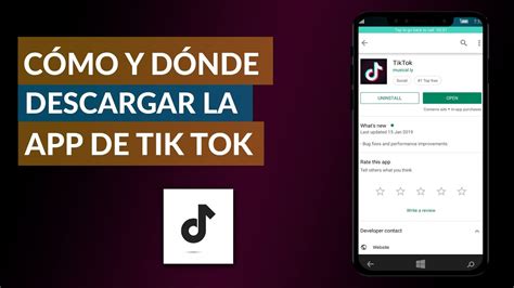 C Mo Y Donde Puedo Descargar La Aplicaci N De Tik Tok Youtube