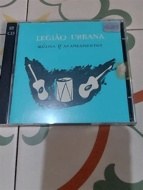 Cd Legião Urbana Música para Acampamentos Item de Música Quintal Do