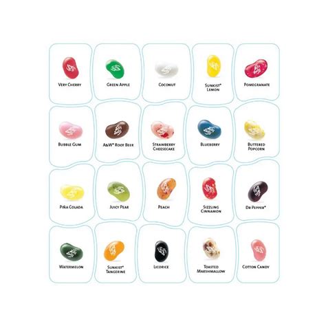 Jelly Belly Beans 20 Flavors 70gr