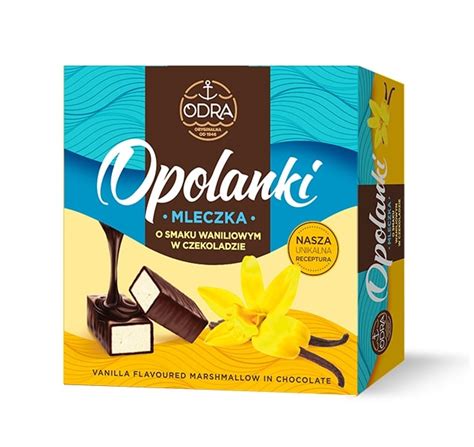 Odra Mleczko Pianka O Smaku Waniliowym W Czekoladzie 380 G