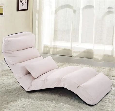 Folding Lazy Chaise Lounge Recliner Relax Chair Stylish Lazy Sofa Couch