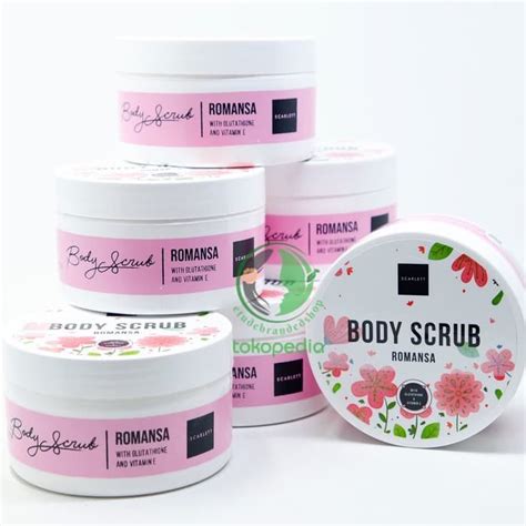 Jual Limited Edition Scarlett Brightening Whitening Body Scrub Ml