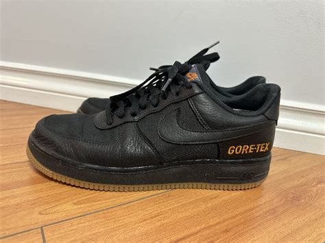 Nike Nike Air Force 1 Low Gore-Tex Black | Grailed