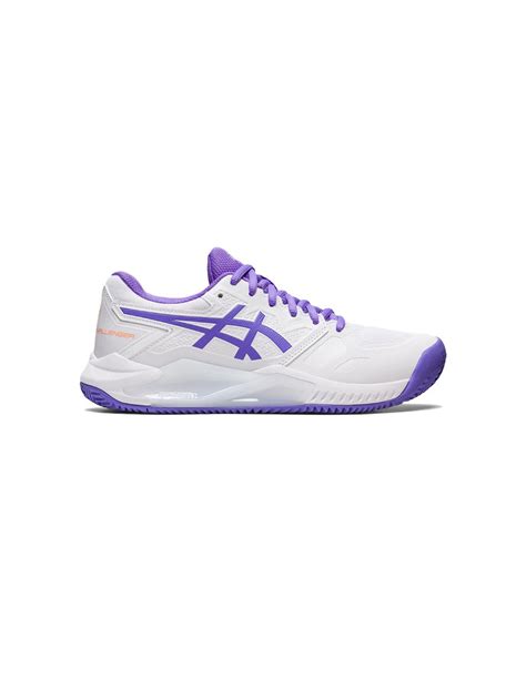 Zapatillas De Tenis Asics Gel Challenger Clay Blanco Mujer