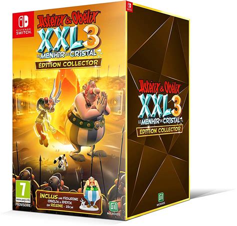 Astérix Obelix XXL 3 Le Menhir De Cristal Edition Collector jeu