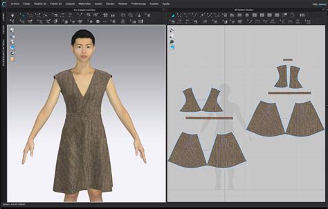 3d Fashion Design Experiment 1 Clo Virtual Fashion