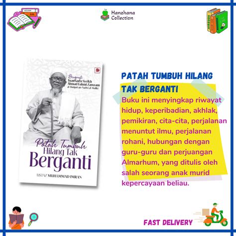 Buku Patah Tumbuh Hilang Tak Berganti By Ustaz Muhammad Imran Shopee