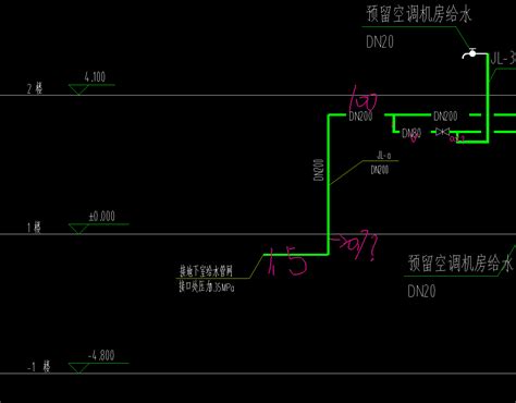 有负一层的建筑给水管道从负一层到一层立管是套刚性套管还是普通套管 服务新干线答疑解惑