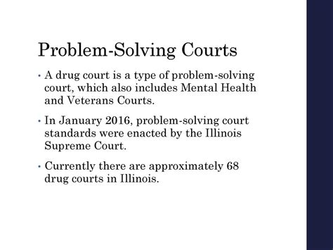 Drug Courts In Illinois Ppt Download