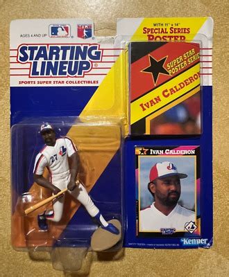 Starting Lineup Ivan Calderon Montreal Expos Kenner Mlb