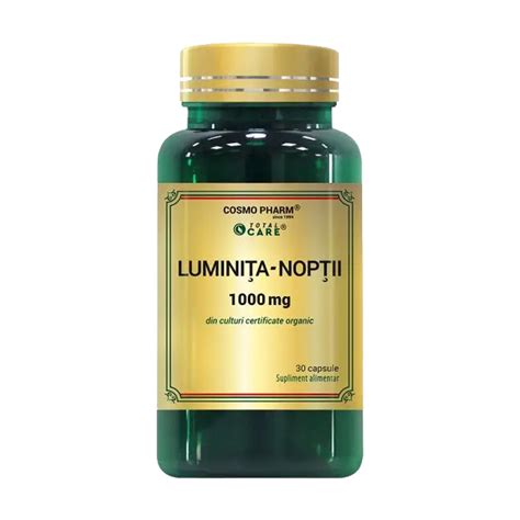 Luminita Noptii 1000mg 30 Capsule Cosmopharm Dr Max Farmacie