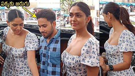 Mrunal Thakur Unexpected Behaviour With Her Fan Mumbai Mrunal Thakur Latest Video News