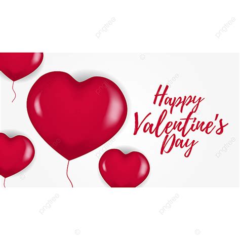 Happy Valentine S Day Greeting Card Template Illustration Of 3d Template Download on Pngtree