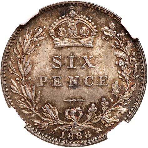 Sixpence Coin From United Kingdom Online Coin Club