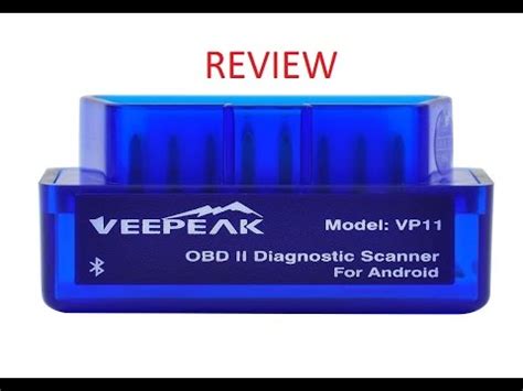 Veepeak Mini OBD2 Diagnostic Bluetooth Scanner For Android Review YouTube