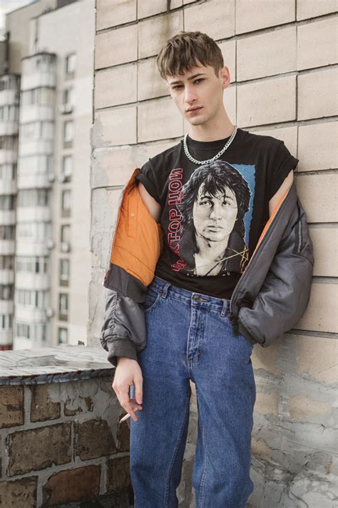 Grunge Outfits Male 90S