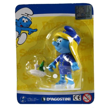 Collectible Figurine Deagostini The Smurfs Flight Attendant N