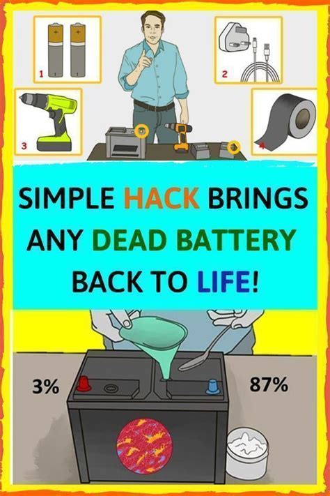 Want To Know How A Dead Simple Trick Helps Bring Any Dead Battery Back