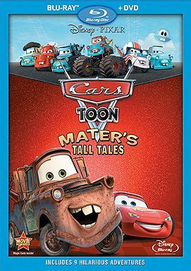 Cars Toon Mater S Tall Tales Blu Ray DVD Tall Tales Tall Tale