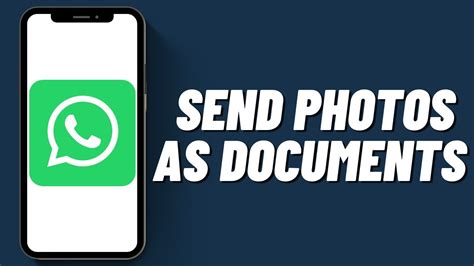 How To Send Photos As Documents In WhatsApp IPhone 2023 YouTube