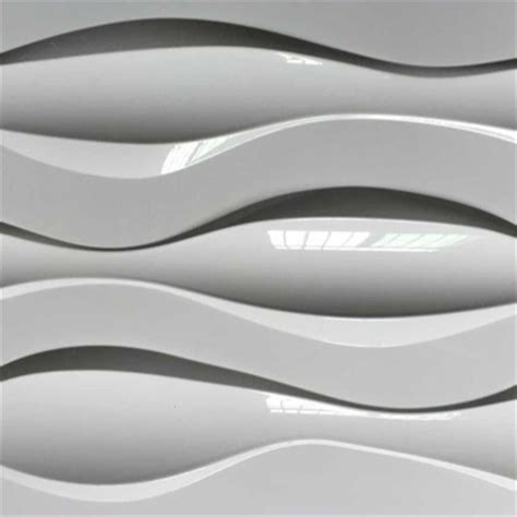 Hygienic Cladding 3D PVC Wall Panel Decorative 3D Wall Panel 3D Wall