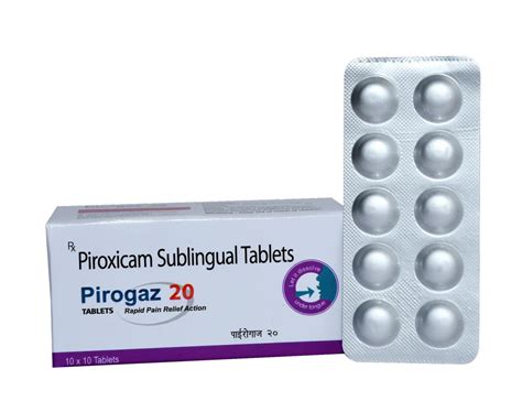 Piroxicam 20 Mg Capsules At Rs 900 Feldene Tablet In Ambala ID