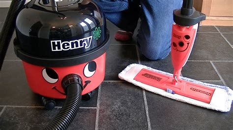 Numatic Hm Henry Spray Mop Unboxing Assembly Demonstration Youtube