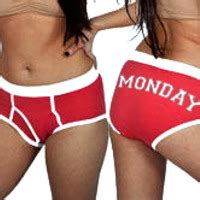 Red Pants Monday Art By Fox Online Store Powered By Storenvy