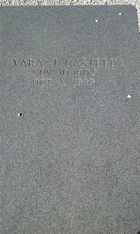 Vara Beatrice Jackson Casteel 1902 1999 Find A Grave äreminne