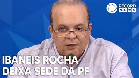 Ibaneis Rocha deixa prédio da PF após prestar depoimento YouTube