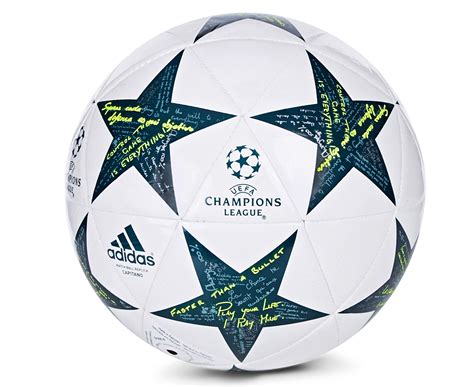 Adidas Champions League Finale 2016 Capitano Soccer Ball White Green