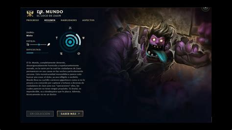 DR MUNDO ANTES DEL REWORK YouTube