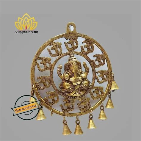 Brass Ganesha Wall Hanging At Rs 4547 Piece Noida ID 2854020494630