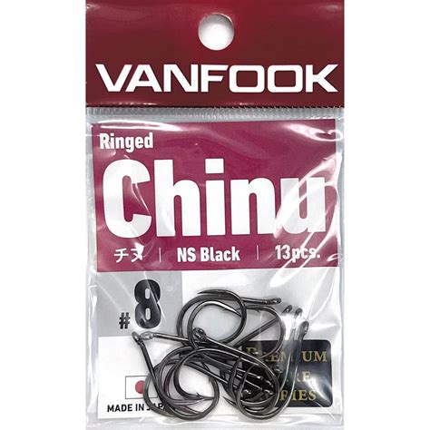 VANFOOK RINGED CHINU MADE IN JAPAN BAIT FISHING HOOK MATA KAIL 2022