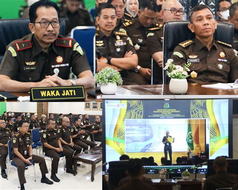 Wakajati Riau Ikuti Rapat Kerja Nasional Kejaksaan RI Tahun 2023 Secara