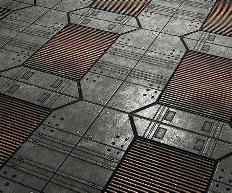 Sci Fi Floor Panel 04 For Futuristic Home Decor