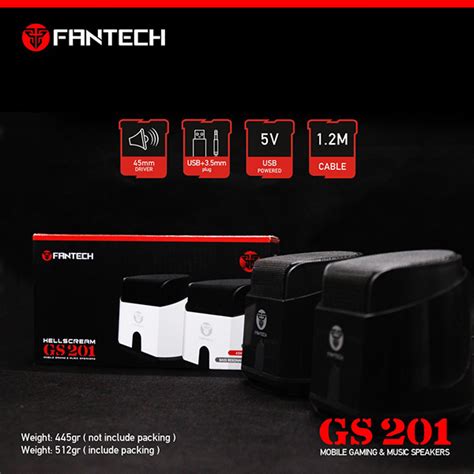 Fantech GS201 GAMING MUSIC SPEAKER | Midas Computer Center | Amman Jordan