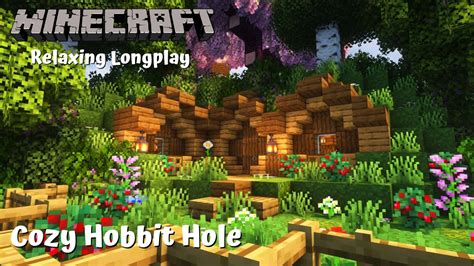 Cozy Hobbit Hole Relaxing Minecraft Longplay No Commentary Youtube