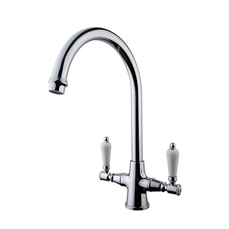 Traditional Kitchen Monobloc Mixer Tap Chrome City Plumbing Supplies