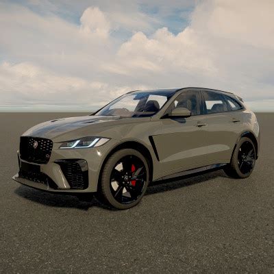 Jaguar F-Pace SVR 2023 3D Model by AlphaGroup