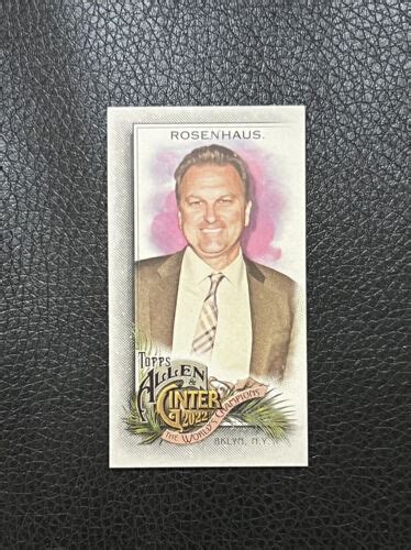 2022 Topps Allen And Ginter Mini A G Back 249 Drew Rosenhaus Sports