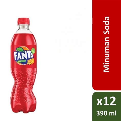 Jual Fanta Strawberry Pet 390 Ml X 12 1 Case Shopee Indonesia