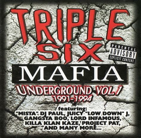 Hip Hop Triple 6 Mafia Underground Vol 1 1999