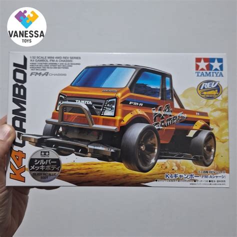 Jual Tamiya K Gambol Silver Metallic Body Fm A Chassis