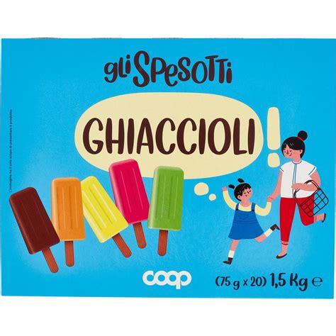 Ghiaccioli Assortiti X20 COOP GLI SPESOTTI 1500 G Coop Shop