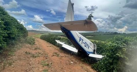 Avião da Escola Civil de Muriaé faz pouso forçado Interligado Online