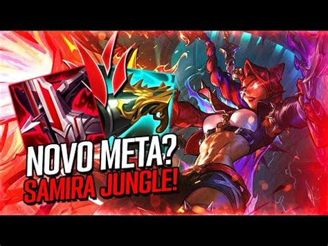 SAMIRA É MUITO FORTE NA JUNGLE LOL WILD RIFT YouTube