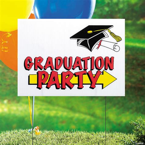 Graduation Party Yard Sign | Oriental Trading