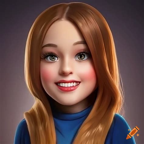 Realistic Portrait Of Mabel Pines In High Resolution K On Craiyon